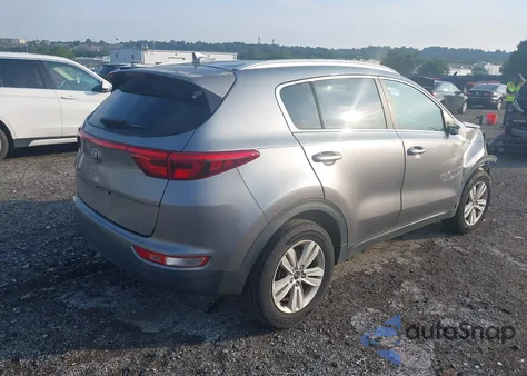 2017 Kia Sportage Lx из США, поврежденный, VIN KNDPMCAC1H7240061